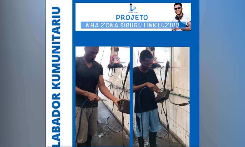 Praia: Associação entrega kits de lavagem de carro a jovens de Castelão e Coqueiro 